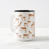 Elegante Bridesmaid Cup Zweifarbige Tasse (Vorderseite Links)