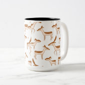 Elegante Bridesmaid Cup Zweifarbige Tasse (VorderseiteRechts)