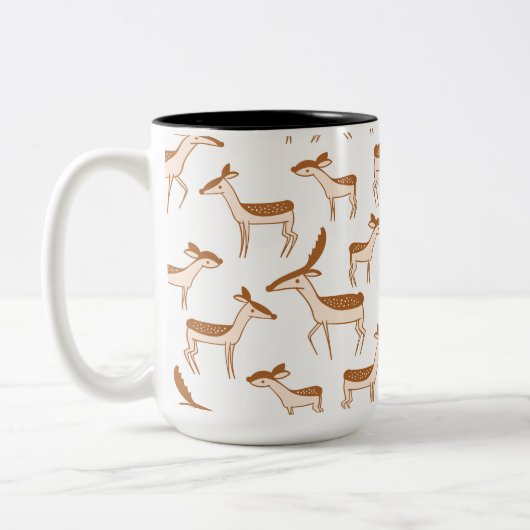 Elegante Bridesmaid Cup Zweifarbige Tasse (Links)