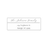 elegante Briefmarke Permastempel (Design)