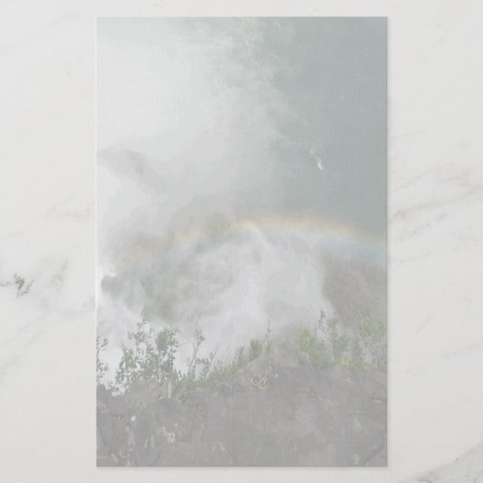 Elegante Briefpapier-Briefpapier-Regenbogen-Fälle Briefpapier (Vorderseite)