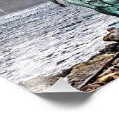 elegante Bronzestatue Fotodruck (Ecke)