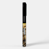 Elegante Bücher in Gold und Silber Case-Mate iPhone Hülle (Rückseite / Rechts)