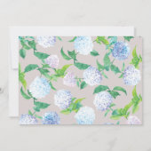 Elegante Bunny Floral Wreath Brunch & Egg Hunt Einladung (Rückseite)
