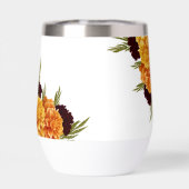 Elegante burgunderrote "MARIGOLD" Hochzeit (Rückseite)