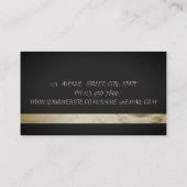 Elegante Burgundy Cake Mixer Black Bakery Visitenkarte (Rückseite)