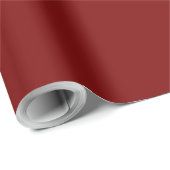 Elegante Burgundy Klassische Wine Red Gift Wrap Geschenkpapier (Rolleneckpunkt)