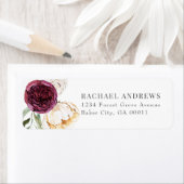 Elegante Burgundy Sage Floral Wedding (Insitu)