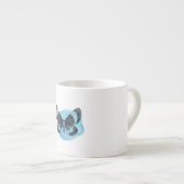 Elegante Butterfly Bliss Tasse (Vorderseite Rechts)