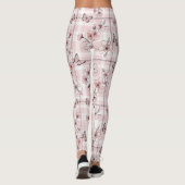 Elegante Butterfly Blossom (2) Leggings (Rückseite)