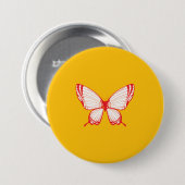 Elegante Butterfly Buttons - Delikate Flügel (Vorne & Hinten)
