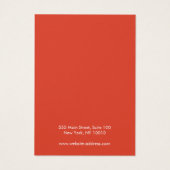 Elegante Butterfly Earring Display Card (Rückseite)