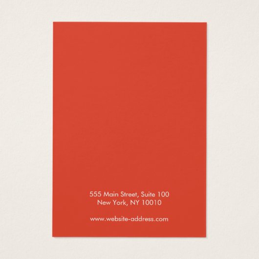 Elegante Butterfly Earring Display Card (Rückseite)