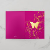 Elegante Butterfly Faltenfolie (Äußere Ablage)