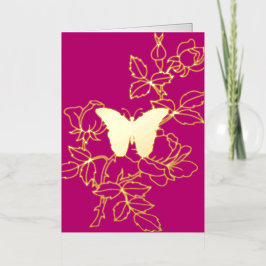 Elegante Butterfly Faltenfolie