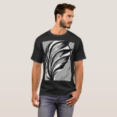 Elegante Butterfly Minimalistischer T - Shirt Desi (Vorne ganz)