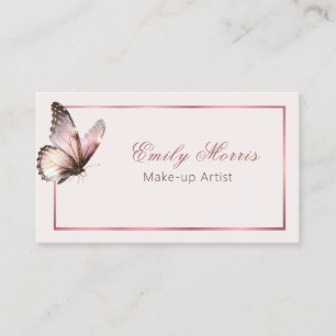Elegante Butterfly Personalisierte Visitenkarte