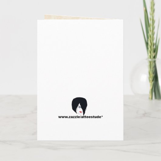 Elegante Butterfly Wedding Program Card Programm (Rückseite)