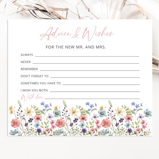 Elegante Butterfly Wildblume Beratung und Wünsche