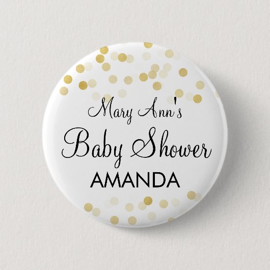 Elegante Button (Vorderseite)