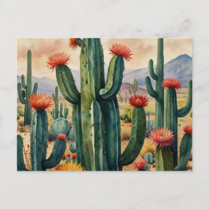Elegante CACTUS POSTKARTE