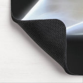 Elegante Calla-Lilien-Blumen 11 modern Mousepad (Ecke)
