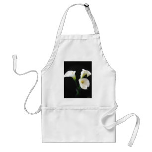 Elegante Calla-Lilien-Blumen 12 Schürze