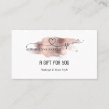 Elegante Calligrafy Gold Beruflich Beauty Salon