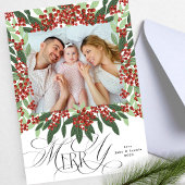 Elegante Calligraphie Frohe Weihnachten Ein Foto