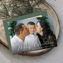 Elegante Calligraphie Frohe Weihnachtszeit 2 Foto