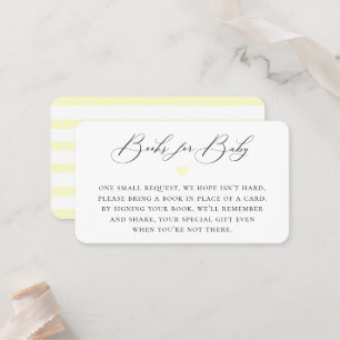 Elegante Calligraphy Book Request Enclosure Card Platzkarte