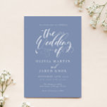 Elegante Calligraphy Classic Wedding Einladung<br><div class="desc">Elegante Calligraphy Classic Wedding Einladung</div>