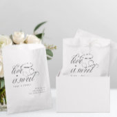 Elegante Calligraphy Classy Luxury Wedding Geschenktütchen