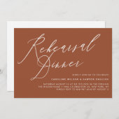 Elegante Calligraphy Probe Ticino Einladung (Vorne/Hinten)