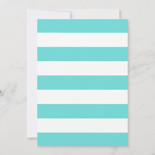 Elegante Calligraphy Robin Egg Blue Brautparty Einladung (Rückseite)