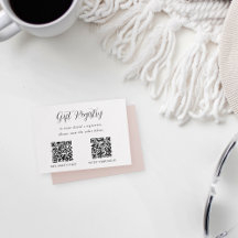 Elegante Calligraphy Shower Gift Registry