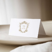 Elegante Calligraphy Wedding Zelt Platzkarte