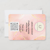Elegante Candle Business Card | 4 Saisons.Abend Einladung (Vorderseite)