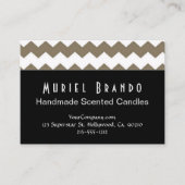 Elegante Candle Company Visitenkarte (Vorderseite)