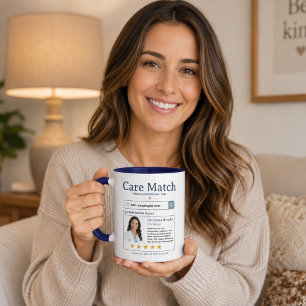 Elegante Care Match Onkologie-Arzt Anerkennung Tasse