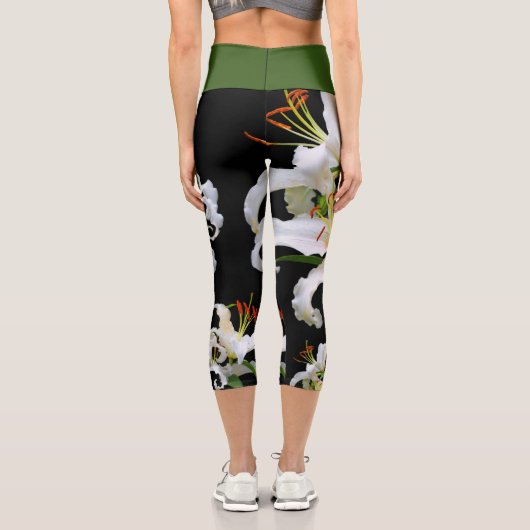 Elegante Casablanca Capri Leggings (Rückseite)