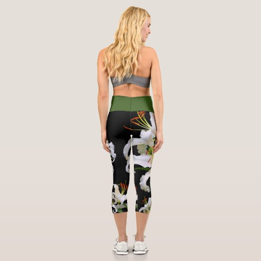Elegante Casablanca Capri Leggings (Rückseite)