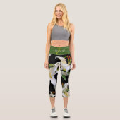 Elegante Casablanca Capri Leggings (Vorderseite)