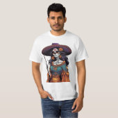 Elegante Catrina - Día de los Muertos T-Shirt (Vorne ganz)