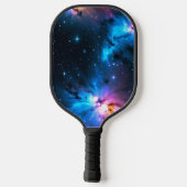 Elegante Celestial Wirbel des Individuellen Namens Pickleball Schläger (Rückseite)