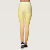 Elegante Champagne Bubbles Leggings (Rückseite)