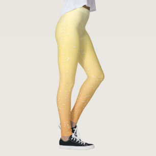 Elegante Champagner-Blasen-Leggings Leggings