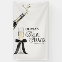 Elegante Champagner-Schwarz-Weiß-Brautjunggesellin
