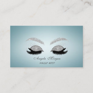 Elegante Charmante Professionelle Glitter-Kunstwim Visitenkarte
