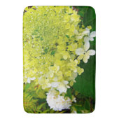 Elegante Chartreuse Green Limelight Hydrangea Badematte (Vorderseite Vertikal)